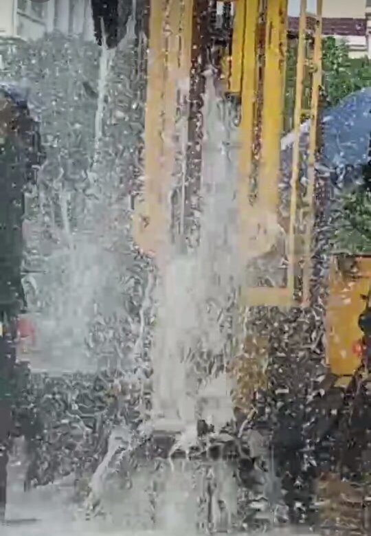 郊区打深井